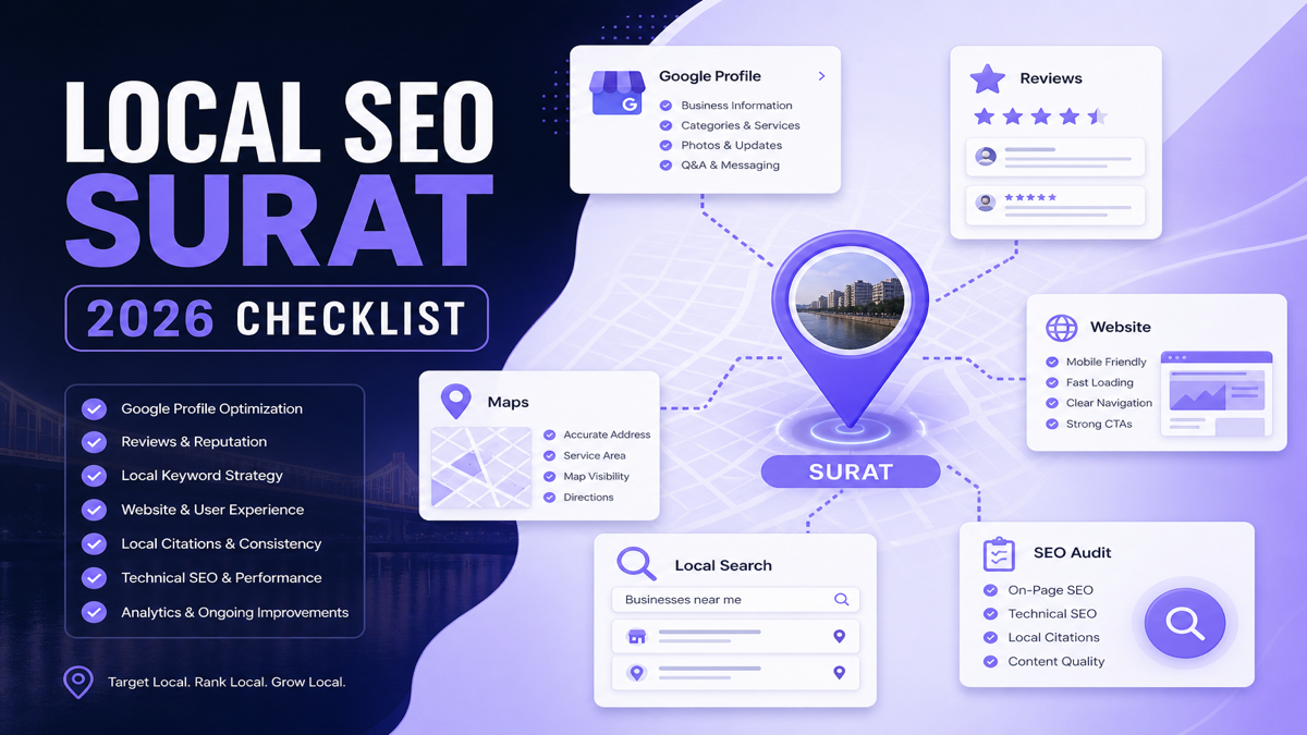 Local SEO checklist for businesses in Surat